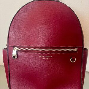 Henri Bendel 57th Street backpack in burgundy